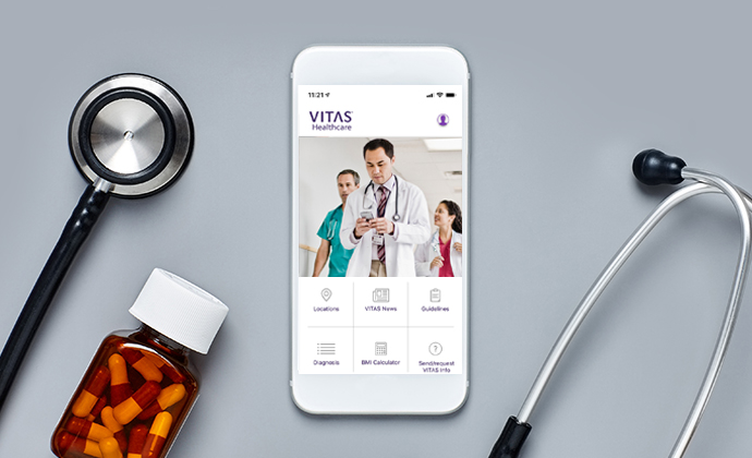 The VITAS App offers a streamlined hospice referral process.