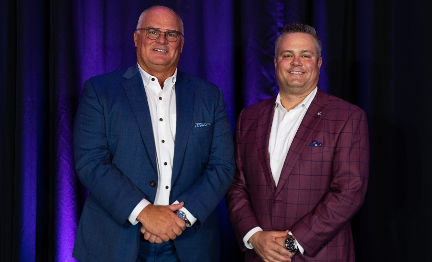 WellSky CEO Bill Miller and VITAS President and CEO Nick Westfall