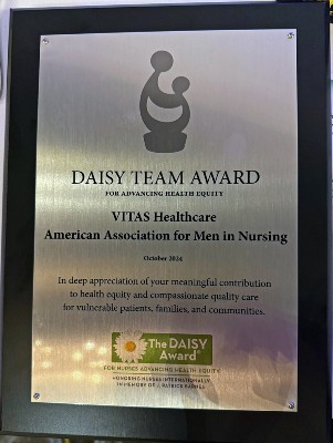 DAISY Team Award plaque