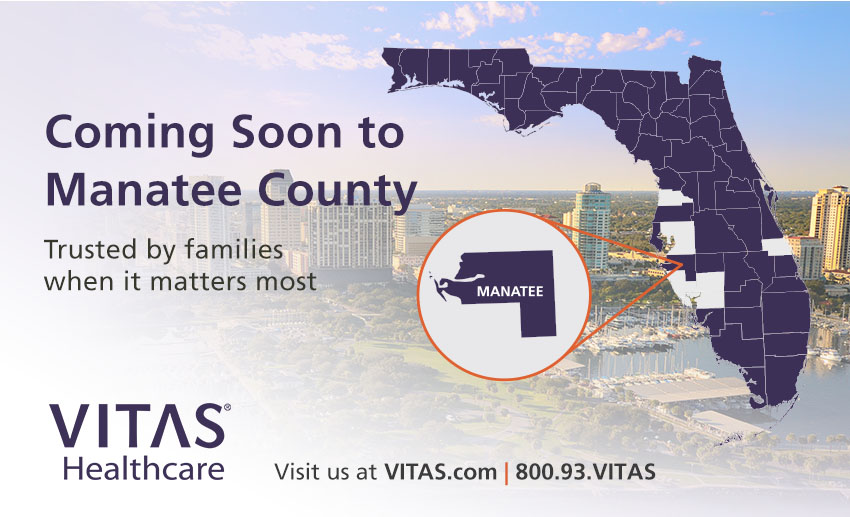 Coming Soon to Manatee County map of Florida with Manatee County highlighted