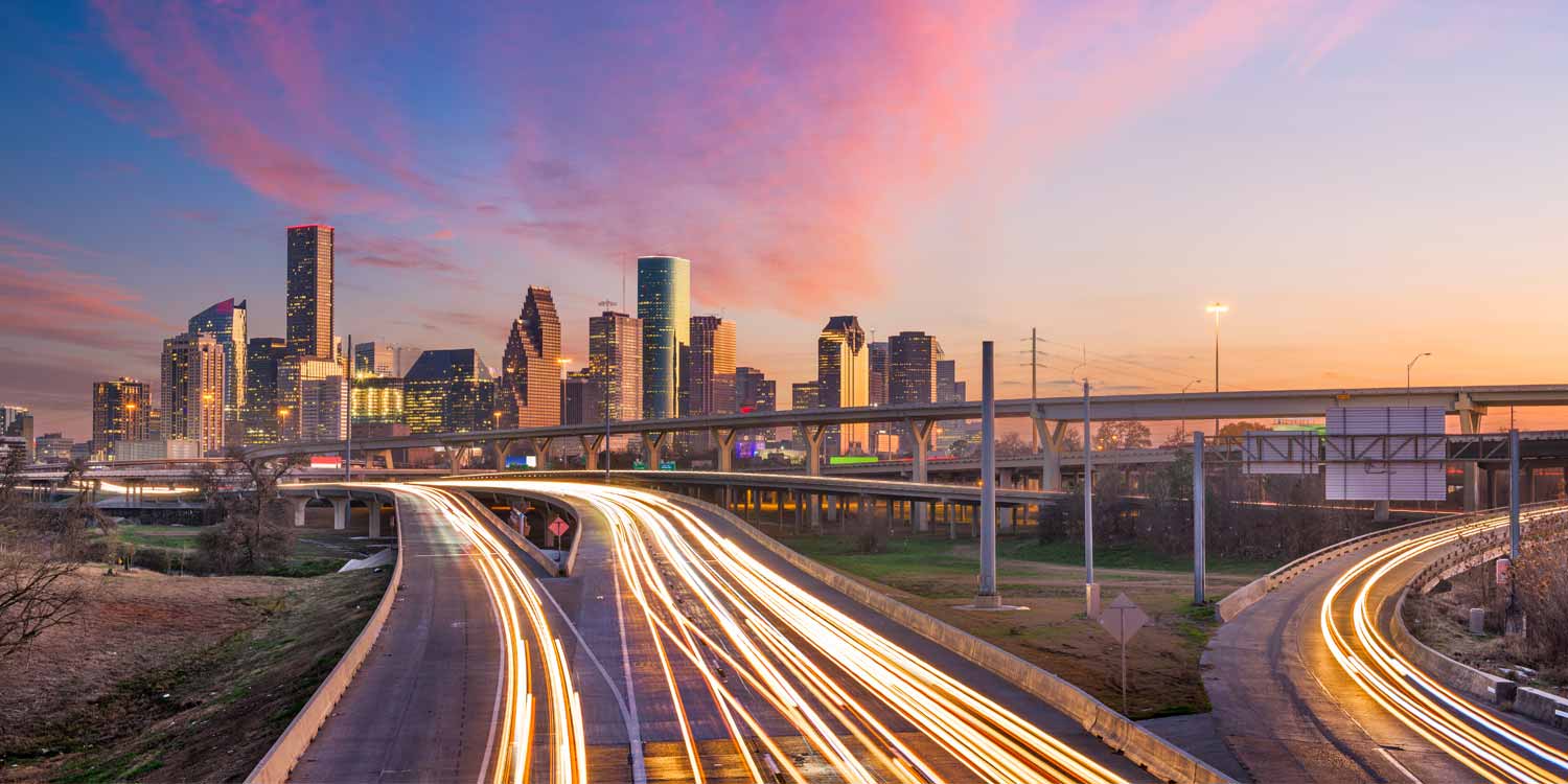 The skyline of Dallas, Texas