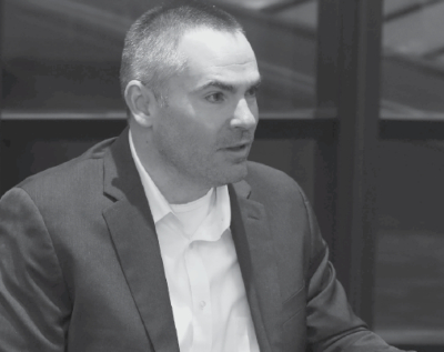 Dr. Joseph Shega speaks at a discussion on value-based care