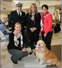 VITAS Veterans and Liaisons at Wall of Honor