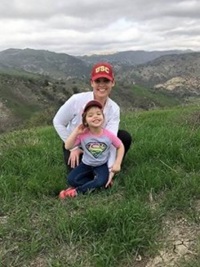 VITAS Liaison Danielle Bryan with daughter