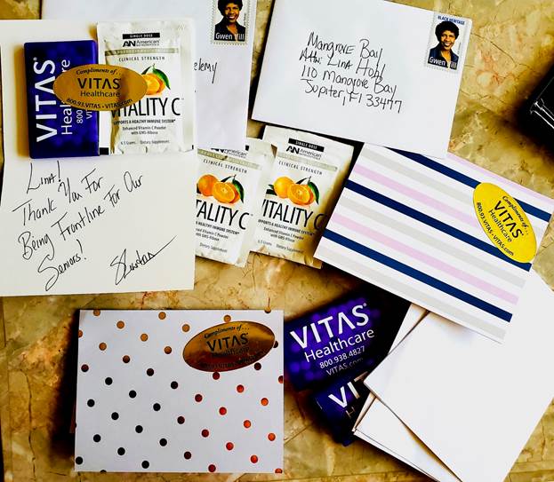 Some of the handwritten notes