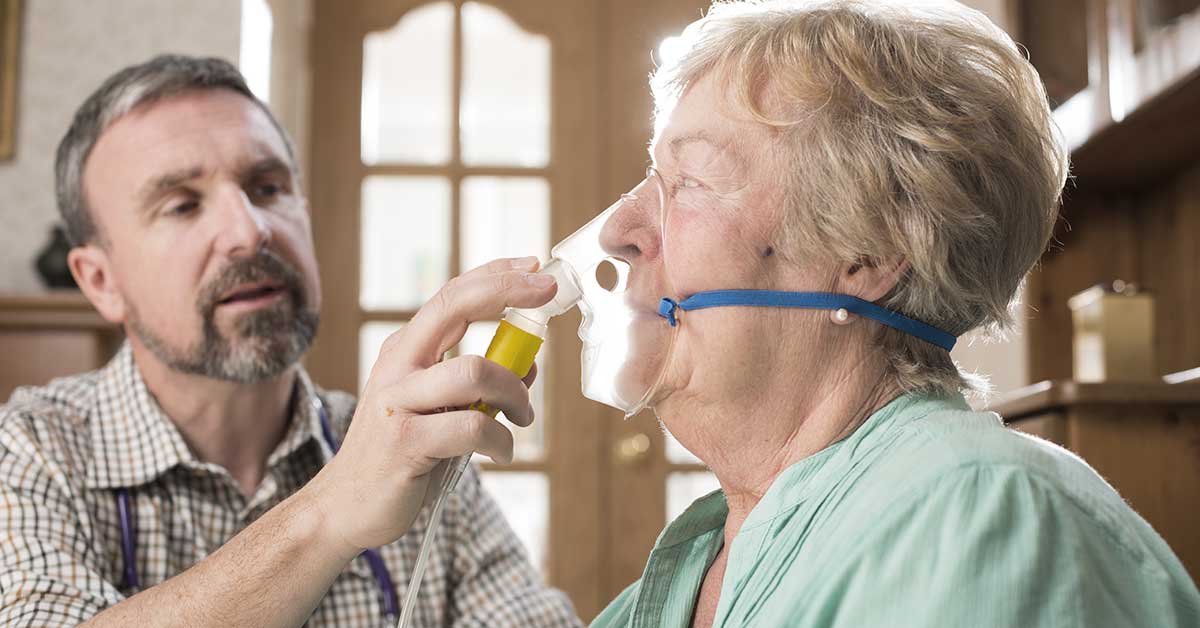 Terapia respiratoria para pacientes de hospicio VITAS Healthcare