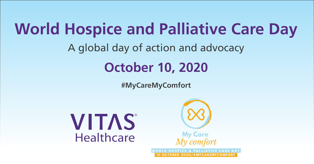 “My Care, My Comfort” Is the Theme for World Hospice and Palliative