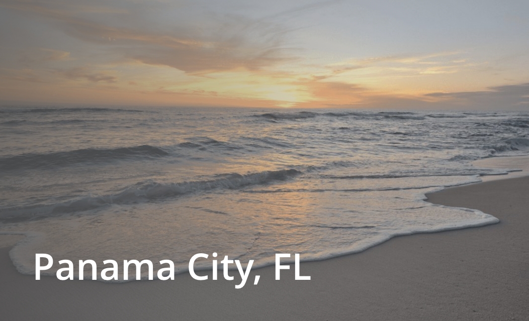 Surf on Panama City beach, clicking will navigate to the Panama City location page